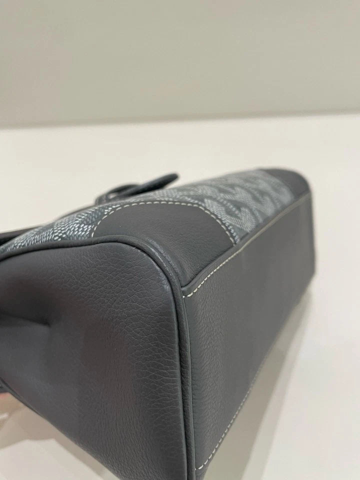 Goyard Saigon Mini Gray Top Handle Bag For Women