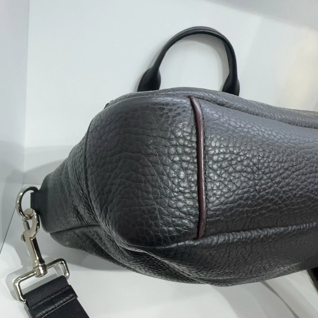 Coach Leather Large Zipper Laptop Briefcase Shoulder Crossbody