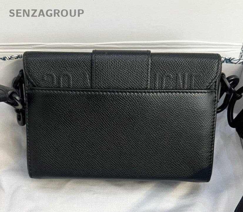 Christian Dior BOX So Black 2Way Shoulder Bag Crossbody Unisex Adults Classic