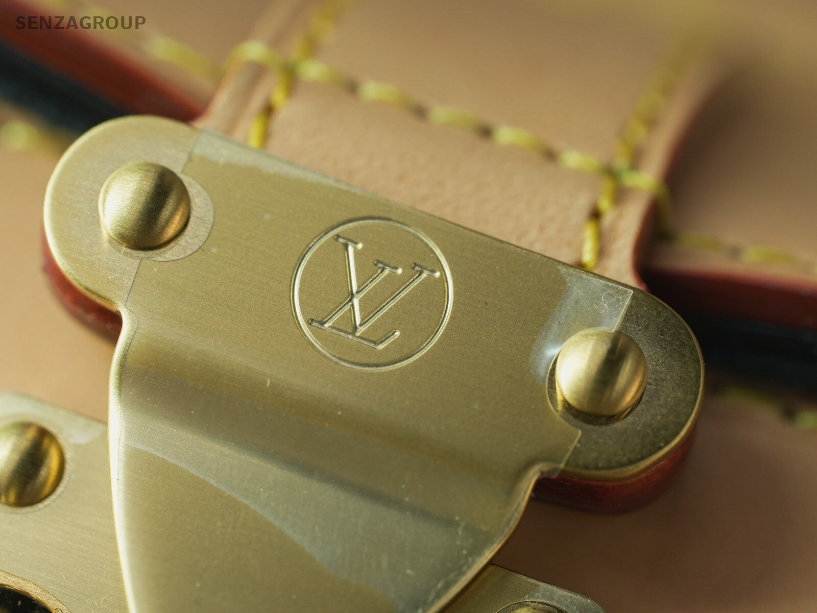 Louis Vuitton Monogram Duffle bag Crossbody M43587 CHIP VERSION