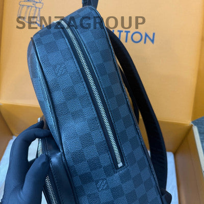 Louis Vuitton Damier Graphite Campus Backpack Grey Silver Unisex Classic