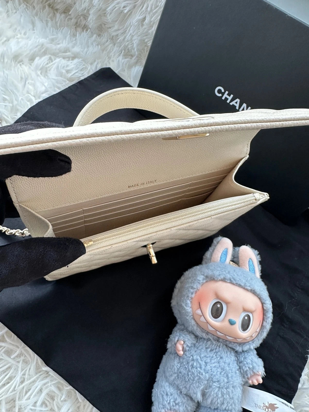 CHANEL Leather Backpack Shoulder Crossbody Handbag For Women