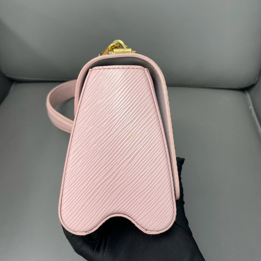 Louis Vuitton Pink Epi Small Twist Shoulder Crossbody Bag For Women