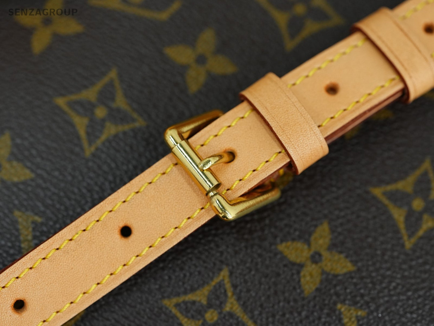 Louis Vuitton Sologne Monogram Shoulder Crossbody Bag Brown Vintage M42250