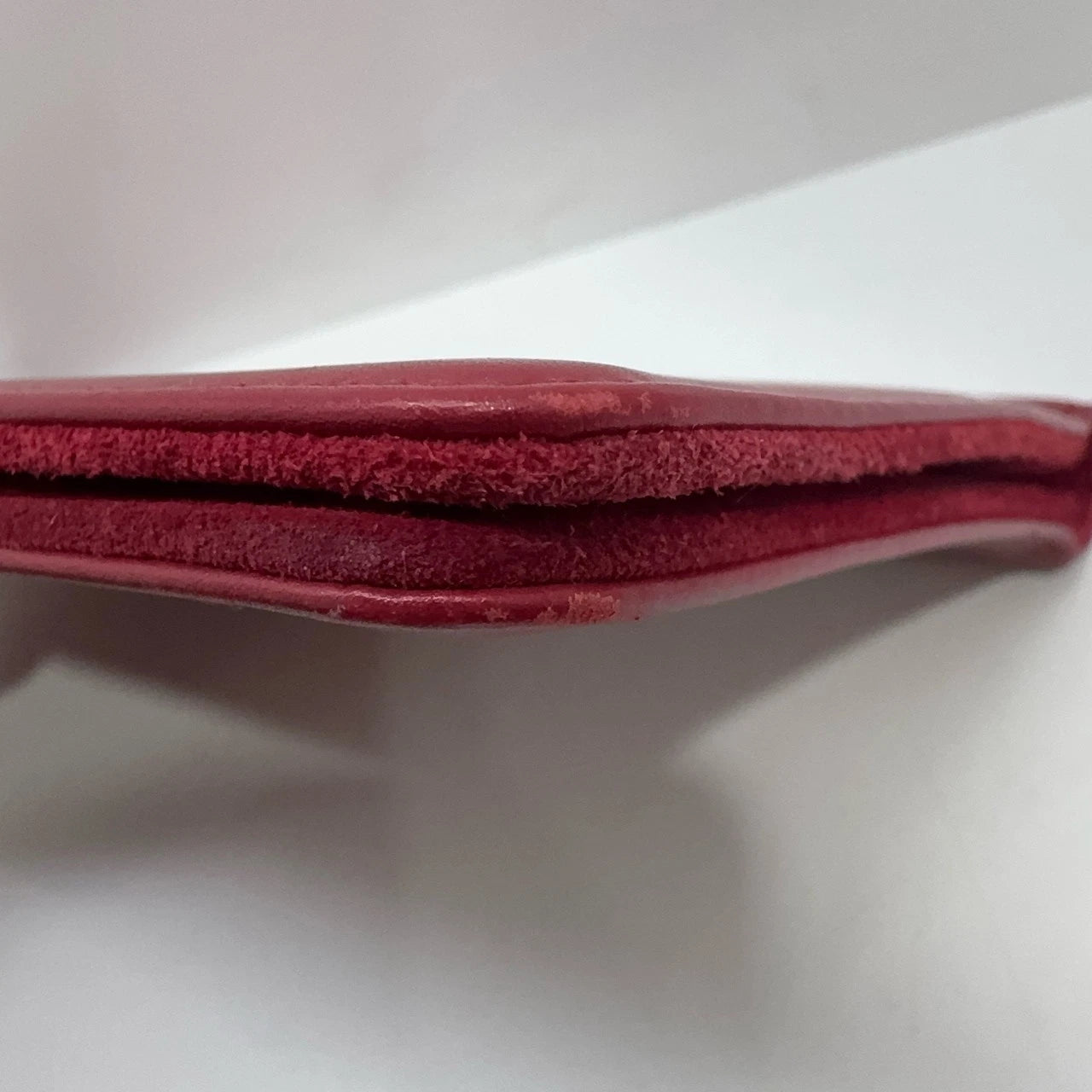 YSL Red Leather Clutch Evening Bag For Women Rare