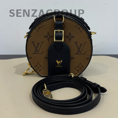 Louis Vuitton Monogram Boite Chapeau Souple Mini Round Bag