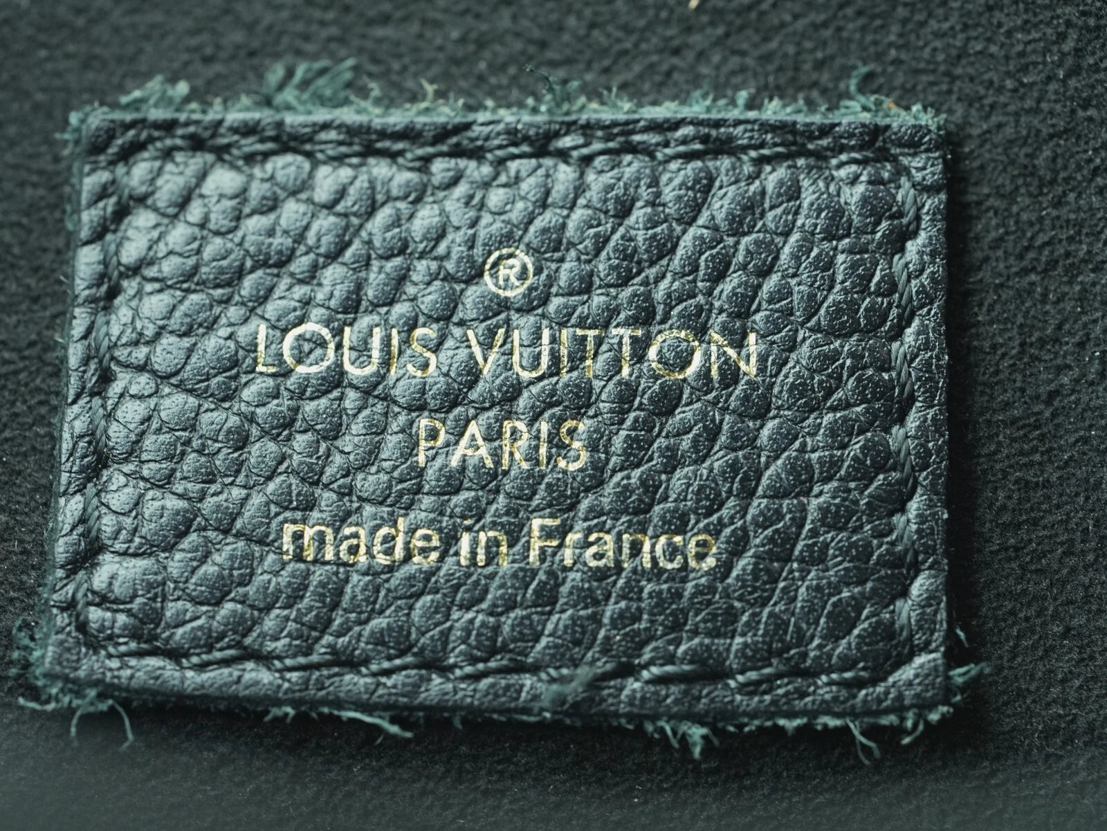 Louis Vuitton Saint-Germain MM Black Empreinte Monogram Shoulder Bag Crossbody - Pre-Owned
