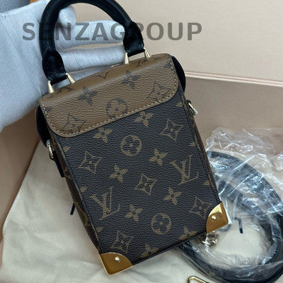 Louis Vuitton Camera Box Monogram Brown Shoulder Bag - Classic Women's