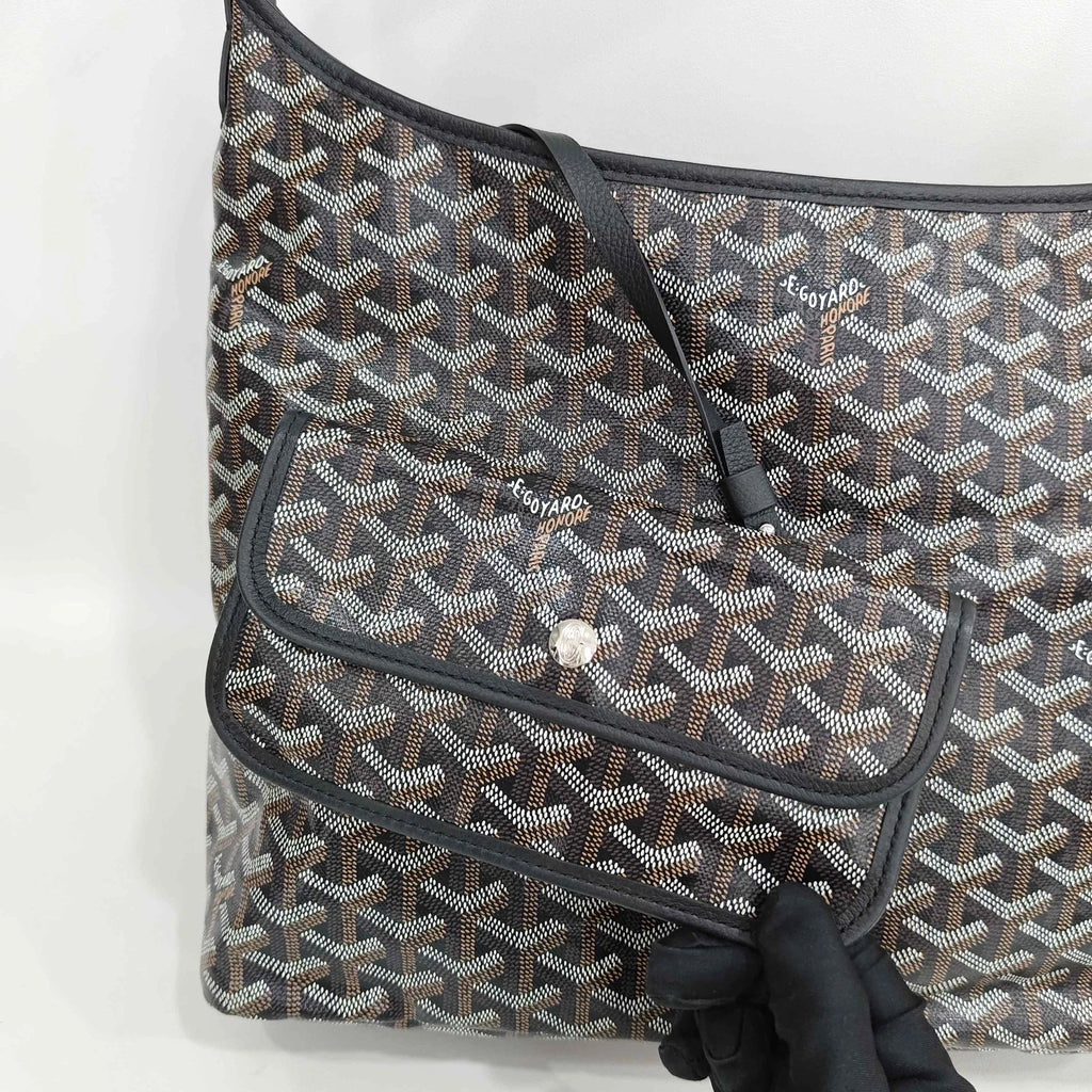 Goyard Canvas Hobo Shoulder Bag For Women