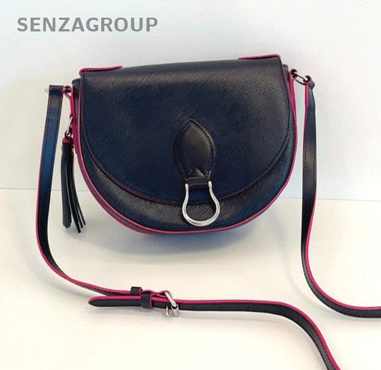 Louis Vuitton Saint Cloud Saddle Epi Leather Shoulder bag Crossbody Black Women
