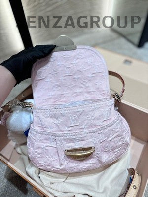 Louis Vuitton Pink Gold Shoulder Bag Classic Fashion Women
