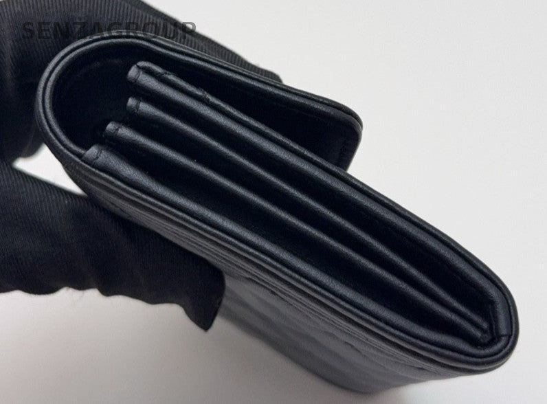 Chanel leboy Clutch Wallet Cool Black Women