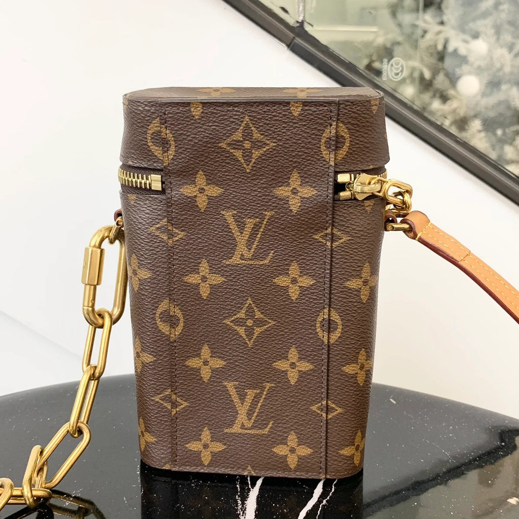 Louis Vuitton Iphone Box Monogram Brown Shoulder Crossbody Bag Women S