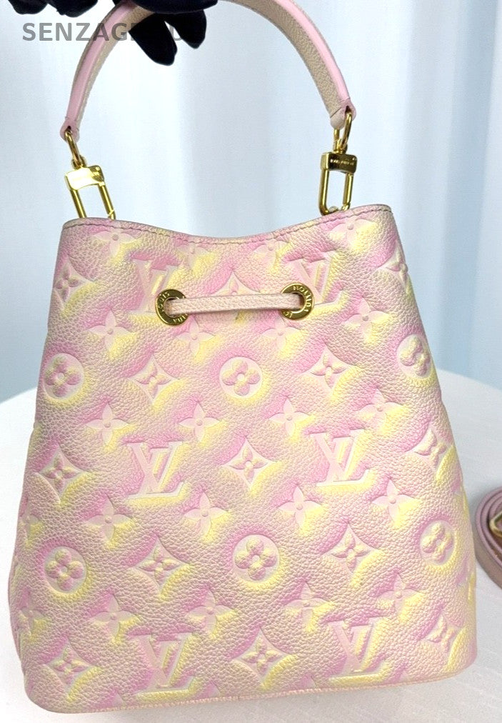 Louis Vuitton NeoNoe BB Pink glittering Limited Edition 2way Shoulder bag Women