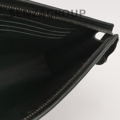 Louis Vuitton Pochette Voyage MM Monogram Leather Unisex Clutch Bag