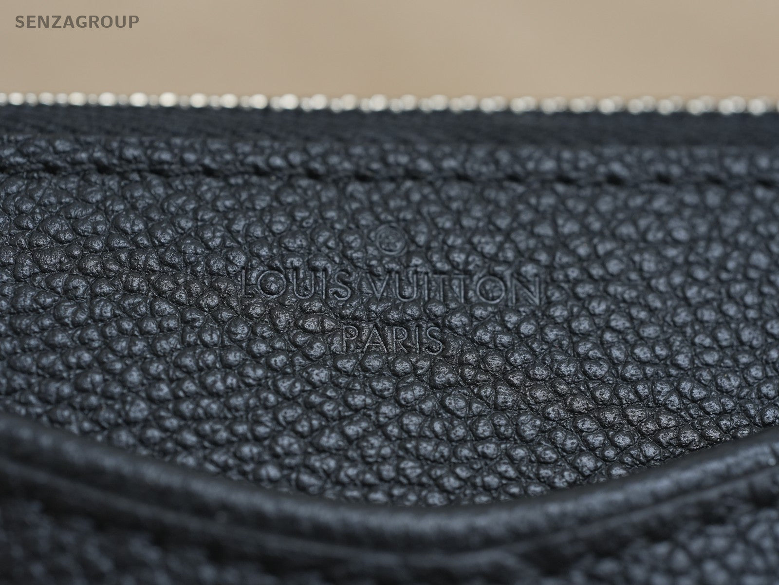 Louis Vuitton Pallas Clutch Black Monogram Empreinte Shoulder bag Crossbody