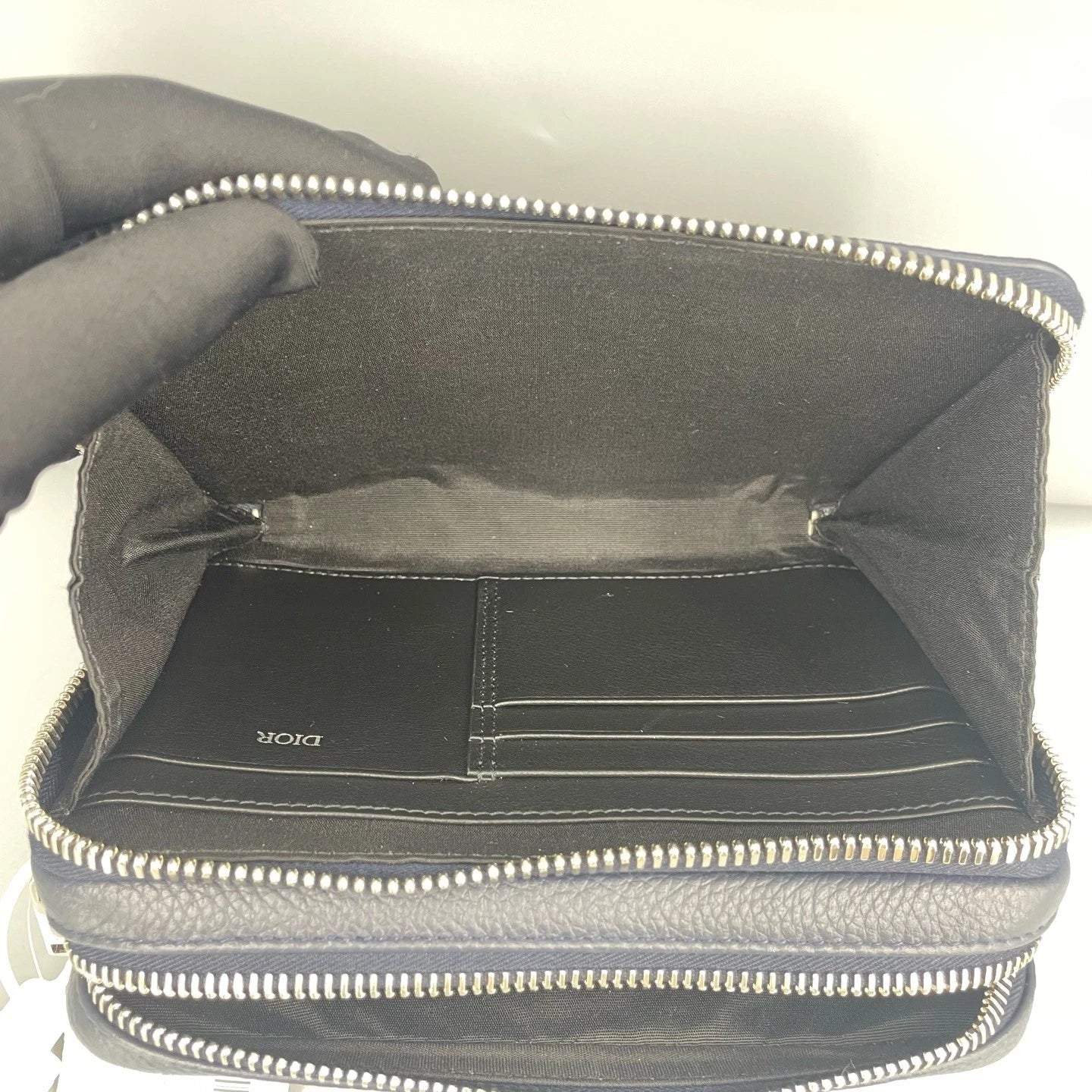 Dior Logo Printed Leather Shoulder Bag For Women