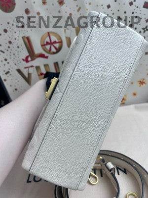 Louis Vuitton Madeleine BB White Gold Handbag Crossbody Bag Classic Women