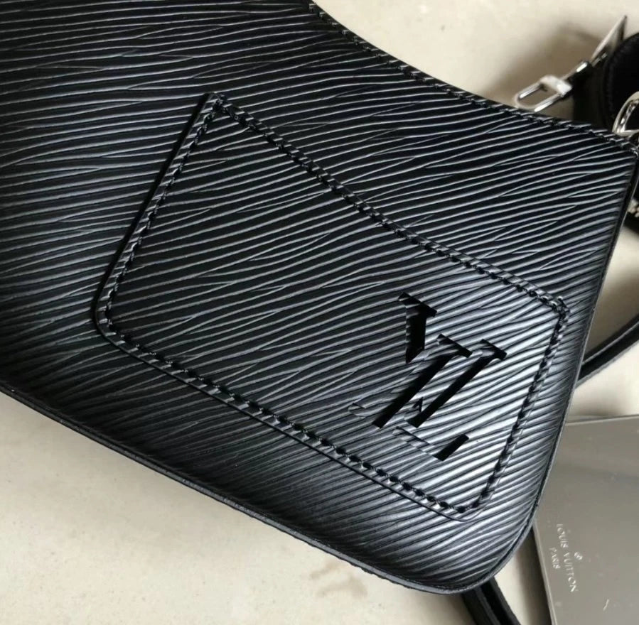 Louis Vuitton Marelle Epi Black Shoulder Bag Crossbody Excellent