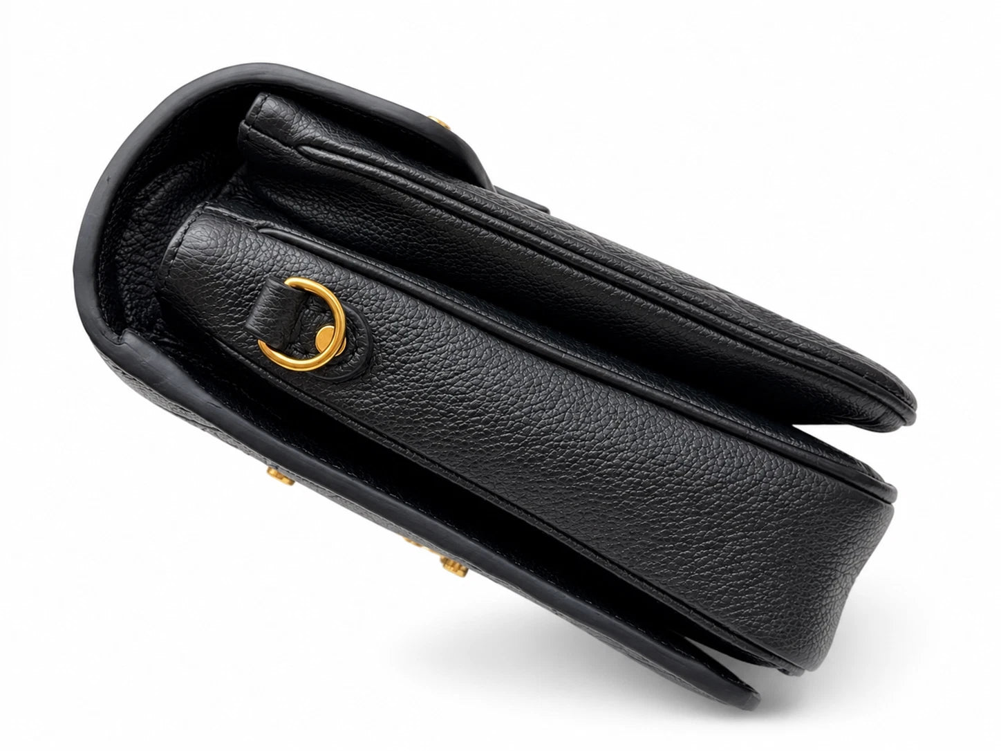 Louis Vuitton Pochette Metis Monogram Empreinte Black Shoulder Bag Crossbody