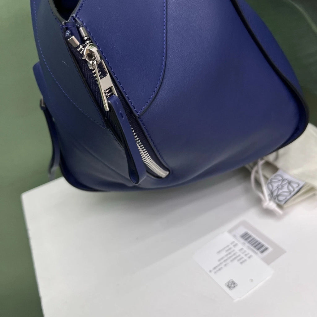 Loewe Hammock Blue Top Handle Bag Crossbody Bag Shoulder Bag Women