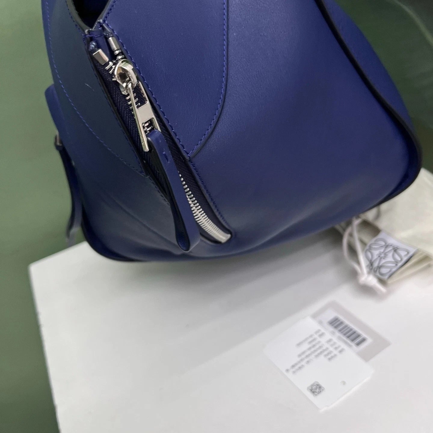 Loewe Hammock Blue Top Handle Bag Crossbody Bag Shoulder Bag Women