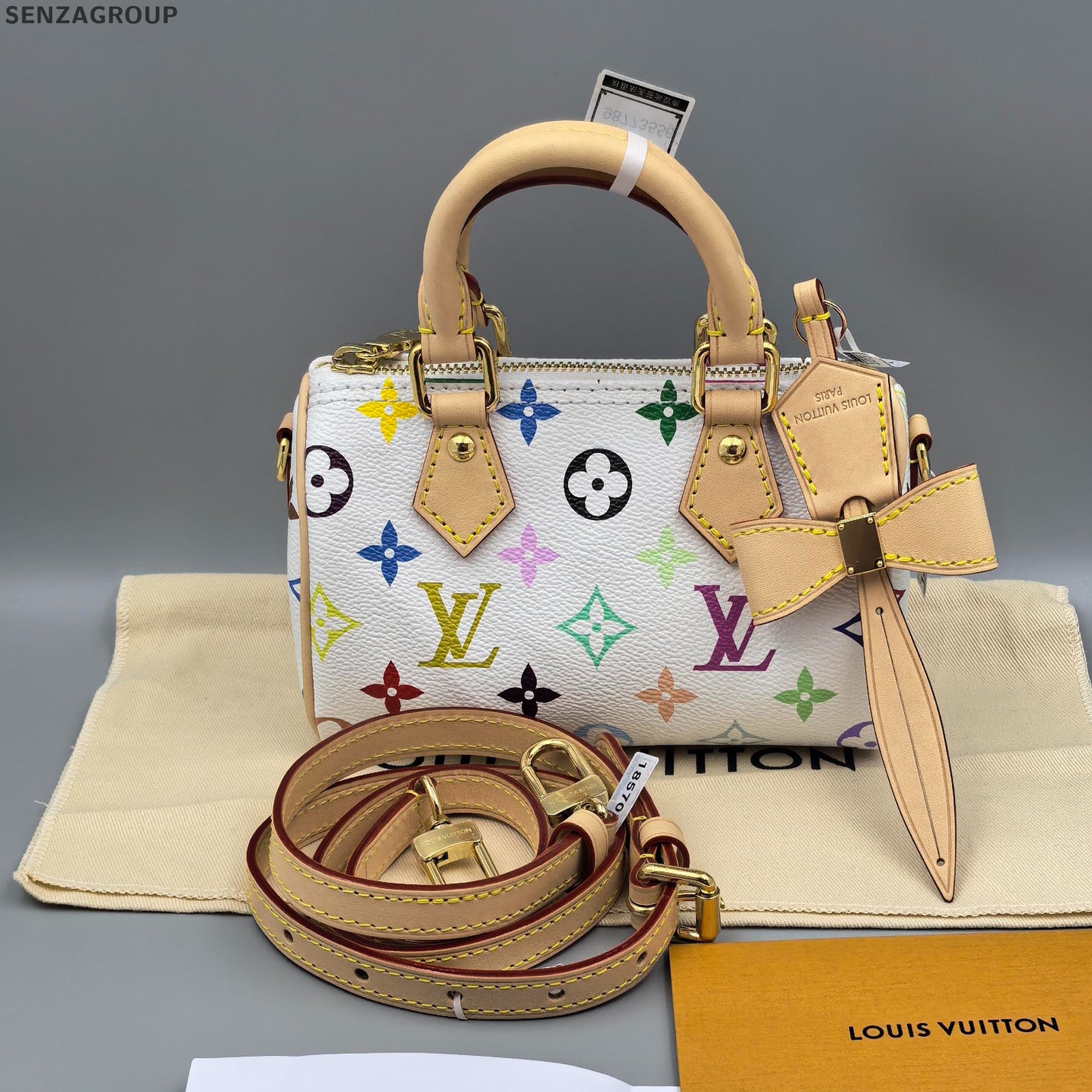 Louis Vuitton Monogram Multicolor Nano Speedy Handbag - Classic Women's