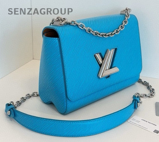 Louis Vuitton Twist Epi MM Light blue Shoulder bag Crossbody