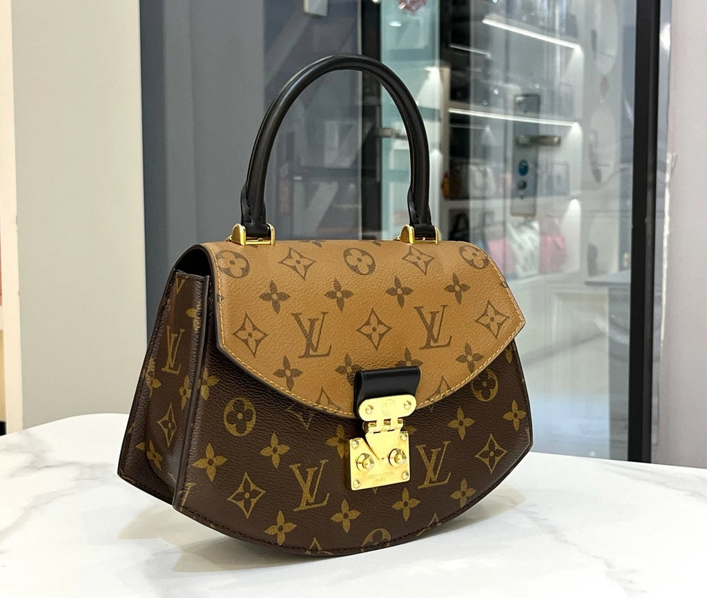 Louis Vuitton Classic Monogram Top Handle Bag For Women