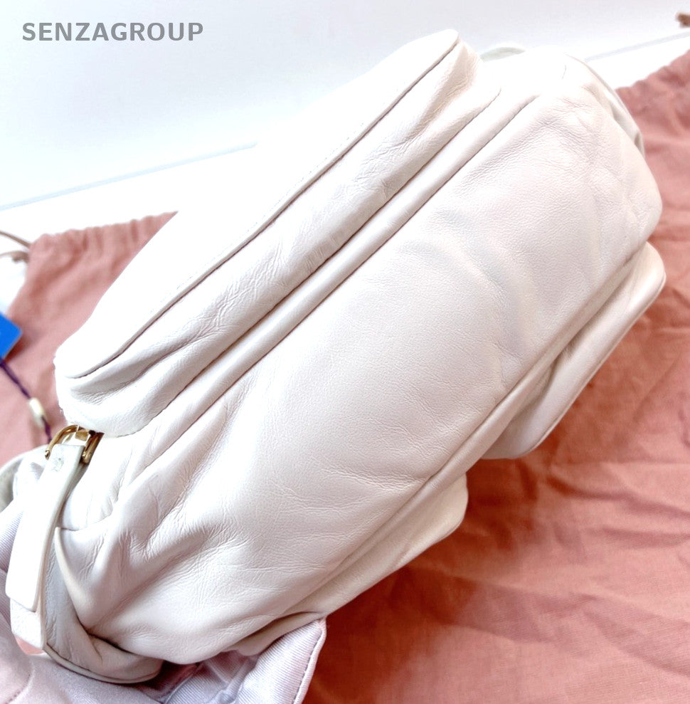 Miumiu Hobo White Locomotive bag Limited Edition Shoulder bag Women Brand NEW