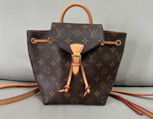 Louis Vuitton montsouris BB Backpack  Monogram Shoulder bag Brown
