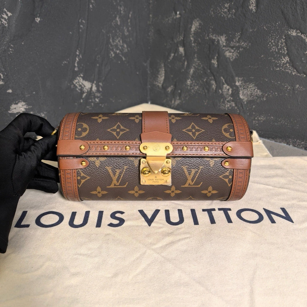 Louis Vuitton Papillon Canvas Shoulder Bag For Women