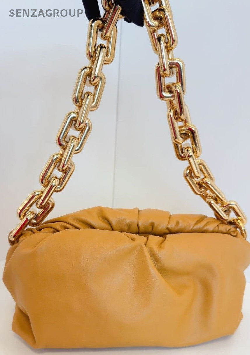 Bottega Veneta Underarm Shoulder Bag Classic Yellow Women