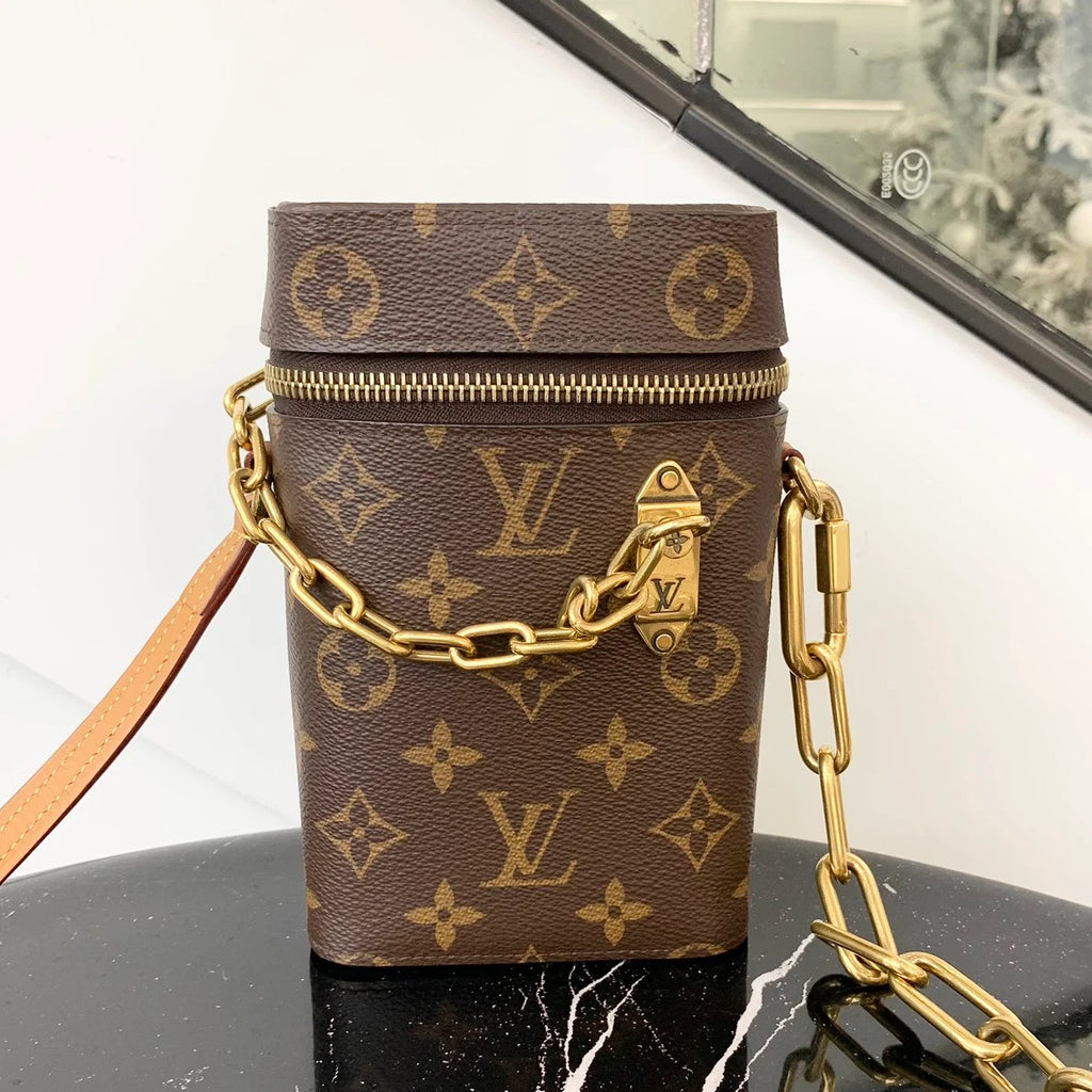 Louis Vuitton Iphone Box Monogram Brown Shoulder Crossbody Bag Women S