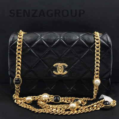 Chanel Lambskin CF Mini Flap Bag - Women's Fashion Shoulder Crossbody
