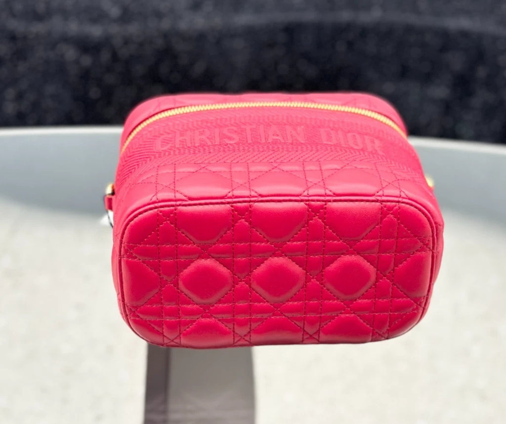 Dior Vanity Crossbody Top Handle Excellent