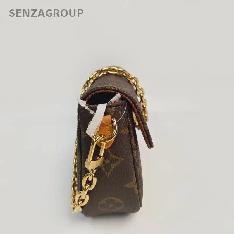 SJ0001 Louis Vuitton canvas Mini Bags Ivy Wallet On Chain