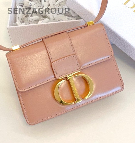 Christian Dior Micro Montaigne bb Shoulder bag Nude pink Crossboy Women