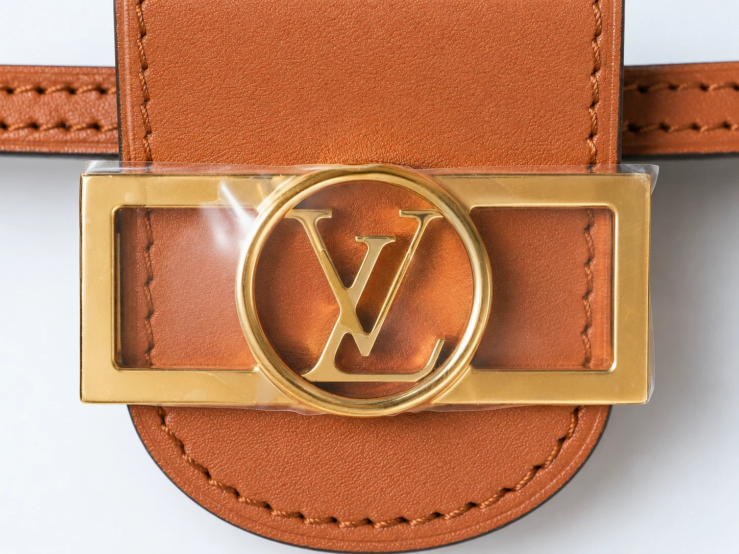 Louis Vuitton Shoulder Bag Monogram Canvas Brown Dauphine OS M68746