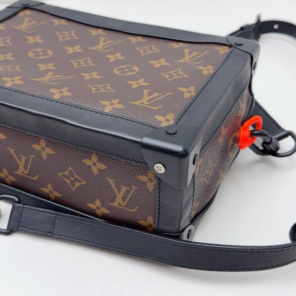 Louis Vuitton Soft Trunk MM Monogram Shoulder Bag Crossbody Unisex Adults
