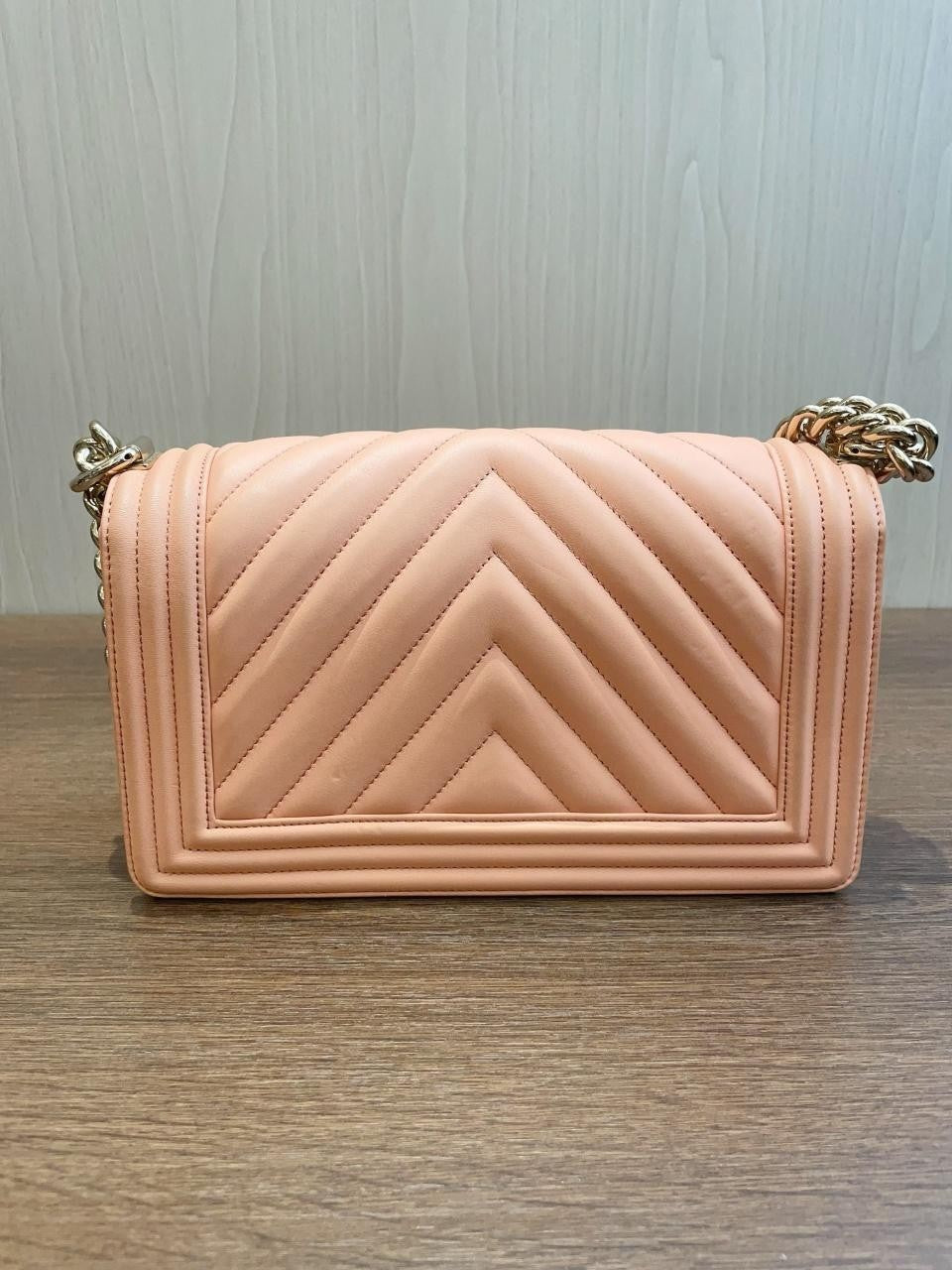 SJ0001 CHANEL leboy v pattern pink