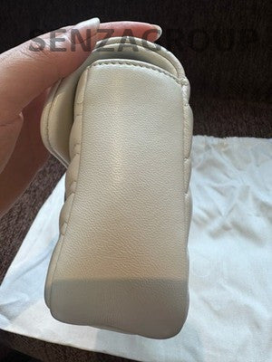 Gucci Marmont Chain Shoulder Crossbody Bag Silver Women Classic