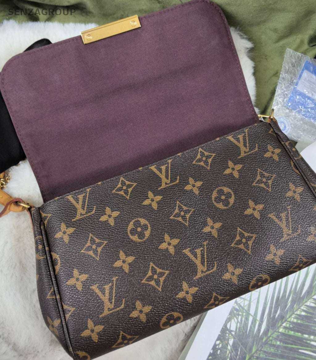 Louis Vuitton Favourite MM Monogram Chain Shoulder bag Women Crossbody
