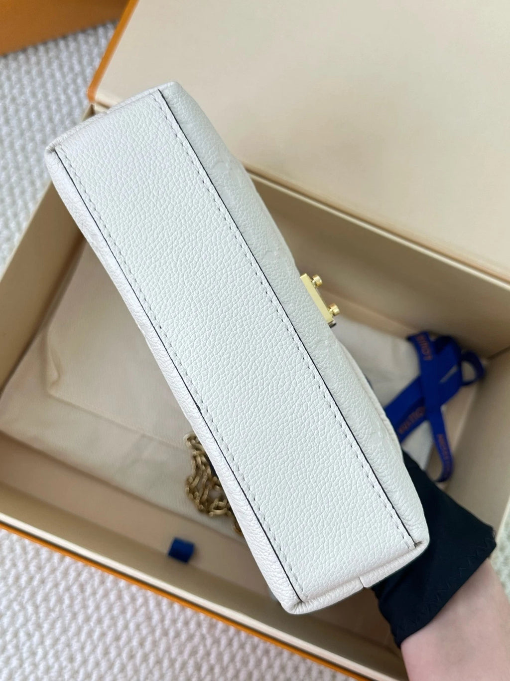 Louis Vuitton White Madeleine Nano Crossbody Bag For Women
