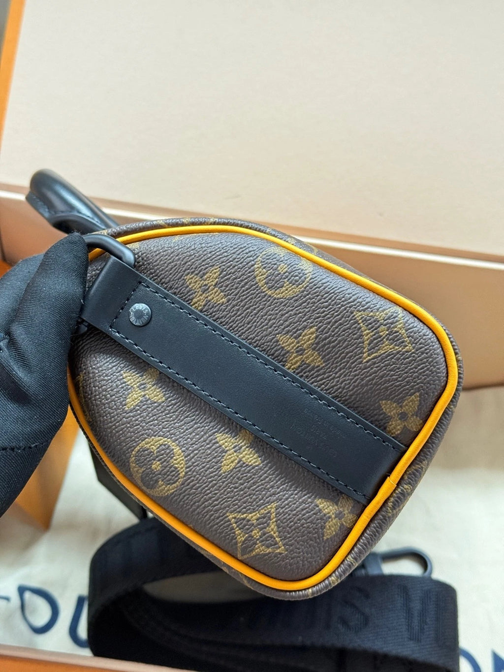 Louis Vuitton Keepall25 Monogram Canvas Handbag For Women