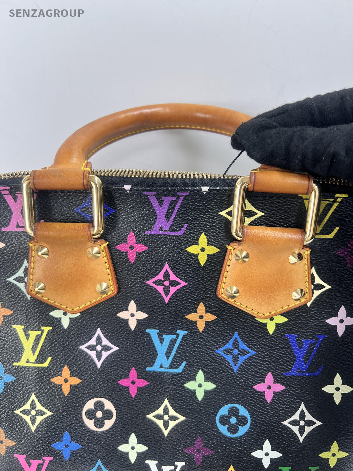 Louis Vuitton Alma GM Multi Color Monogram Top Handle Bag Women Classic Designer