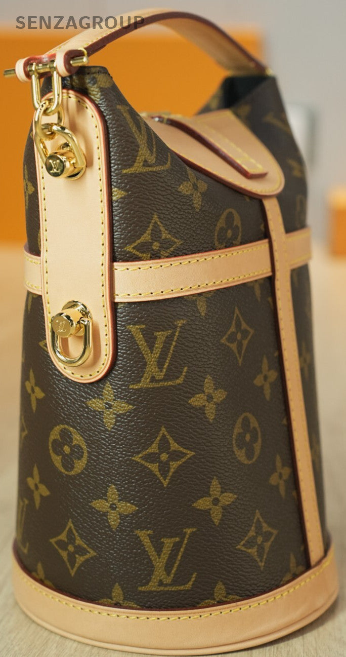 Louis Vuitton Monogram Duffle bag Crossbody M43587 CHIP VERSION