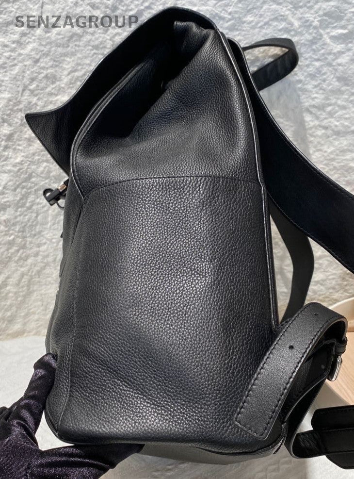 Loewe Puzzle Backpack Shoulder Bag Black Unisex Adults