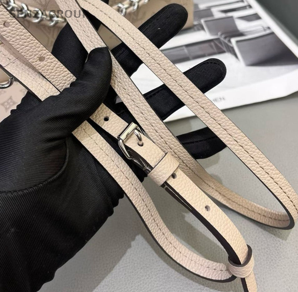 Louis Vuitton Bella  Shoulder Bag Crossbody Gray Silver Used Women Classic