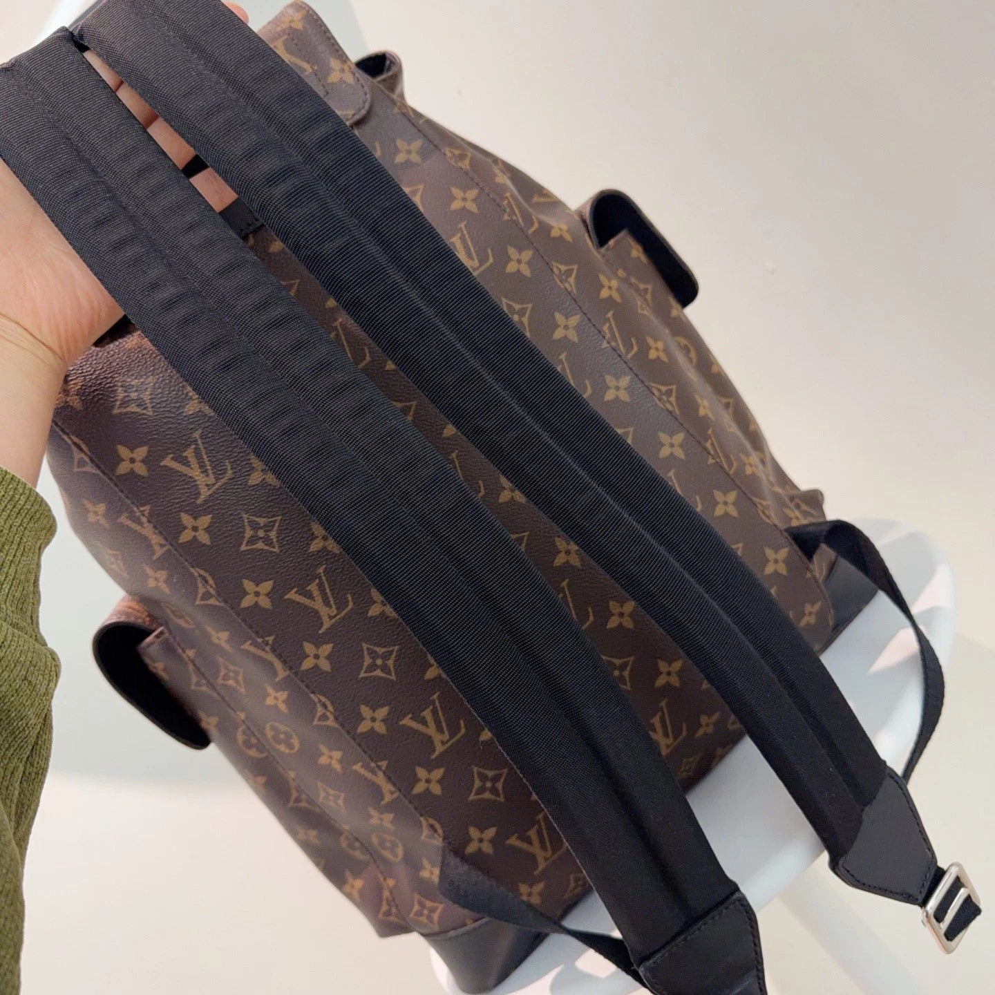 Louis Vuitton Christopher Series Monogram Backpack Daypack Brown Classic